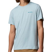 Columbia camiseta montaña manga corta hombre Parsons Point SS Back Graphic Tee vista detalle
