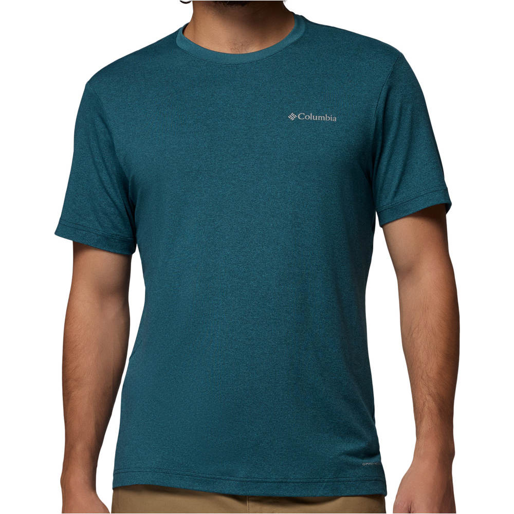 Columbia camiseta montaña manga corta hombre Parsons Point SS Back Graphic Tee vista frontal