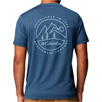 Columbia camiseta montaña manga corta hombre Parsons Point  SS Back Graphic Tee vista trasera
