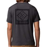 Columbia camiseta montaña manga corta hombre Parsons Point SS Back Graphic Tee vista trasera