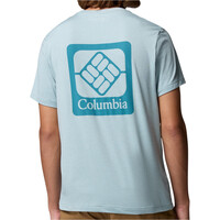 Columbia camiseta montaña manga corta hombre Parsons Point SS Back Graphic Tee vista trasera