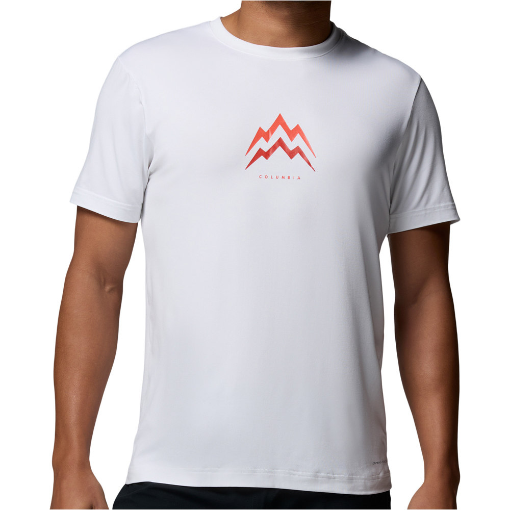 Columbia camiseta montaña manga corta hombre Parsons Point SS Graphic Tee vista frontal