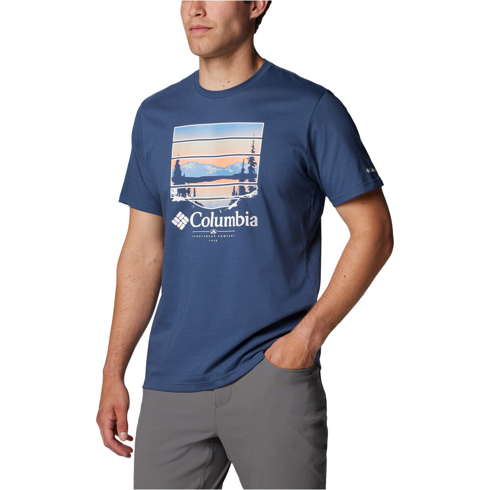 Columbia camiseta montaña manga corta hombre Path Lake Graphic Tee II 03