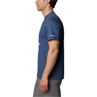 Columbia camiseta montaña manga corta hombre Path Lake Graphic Tee II vista detalle