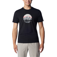 Columbia camiseta montaña manga corta hombre Path Lake Graphic Tee II vista frontal