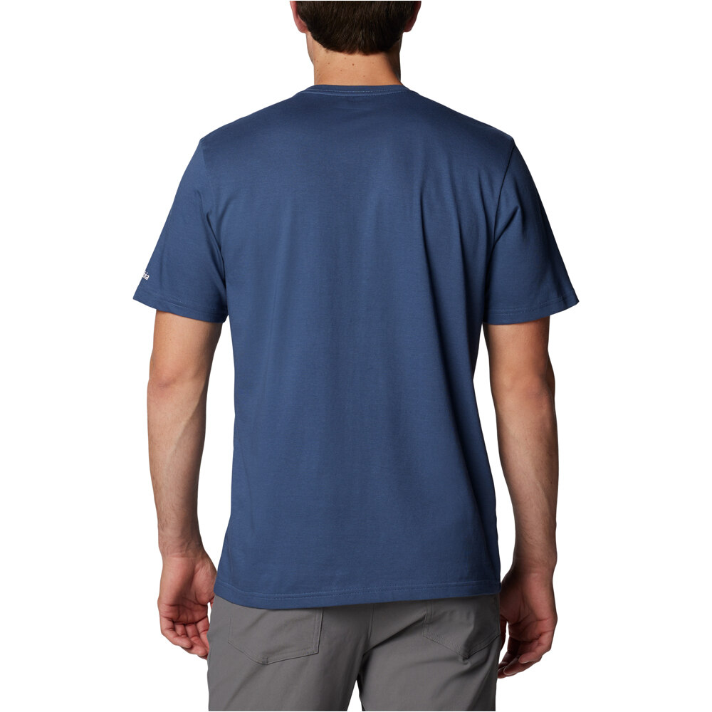 Columbia camiseta montaña manga corta hombre Path Lake Graphic Tee II vista trasera