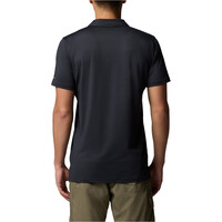 Columbia camiseta montaña manga corta hombre Tech Trail Utility Polo vista trasera