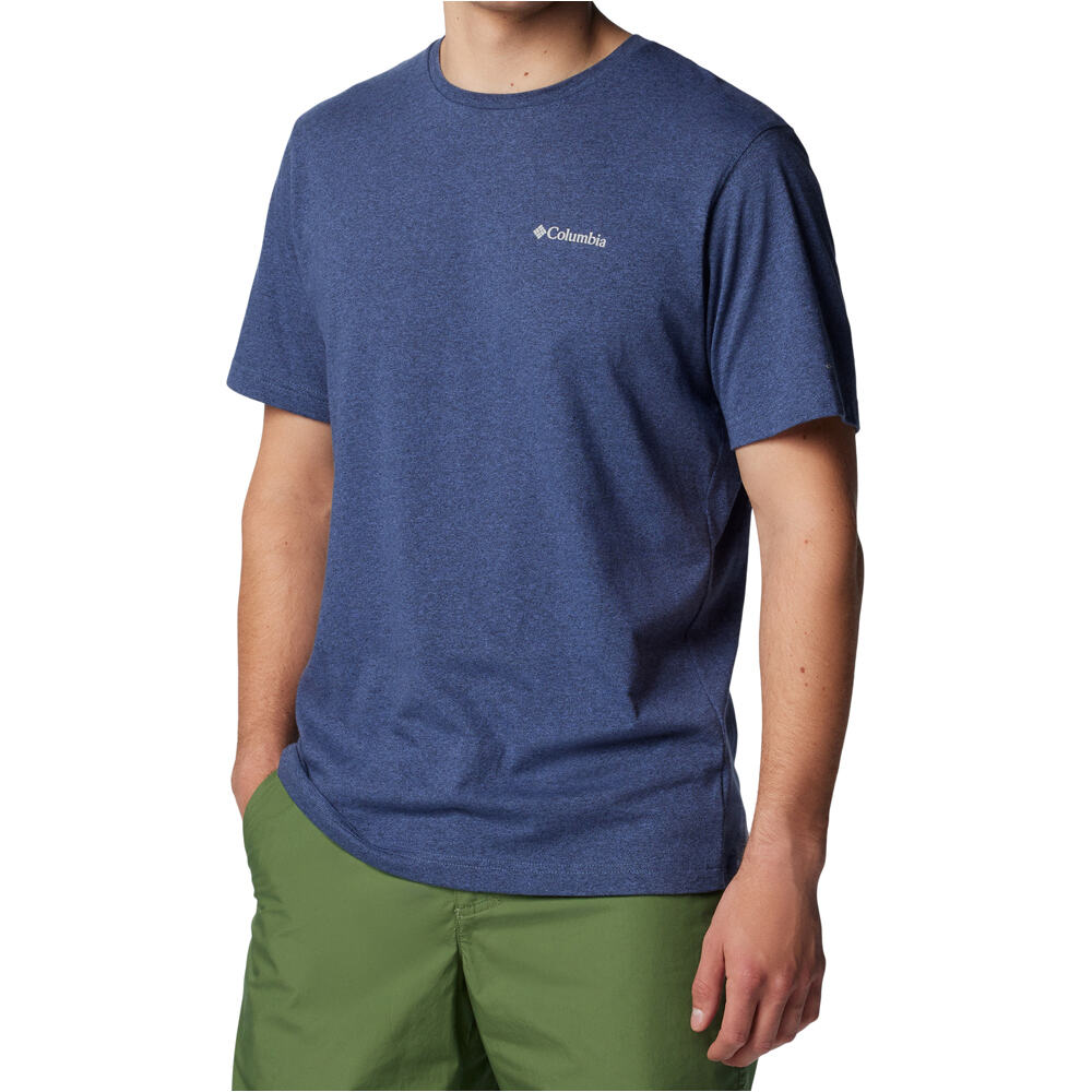 Columbia camiseta montaña manga corta hombre Thistletown Hills  Short Sleeve vista detalle