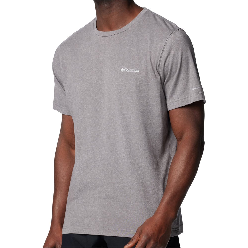 Columbia camiseta montaña manga corta hombre Thistletown Hills Short Sleeve vista detalle