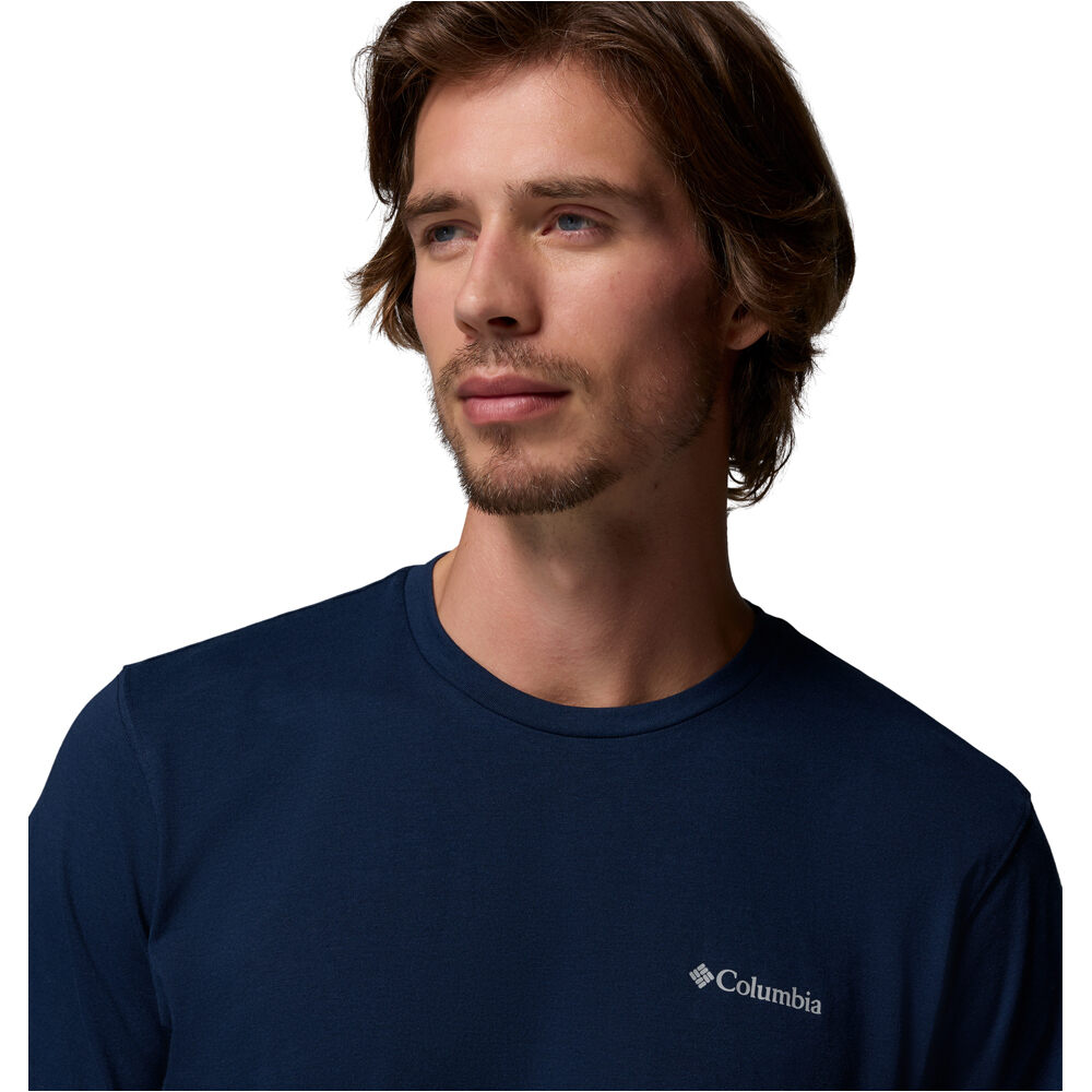 Columbia camiseta montaña manga corta hombre Thistletown Hills Short Sleeve vista detalle