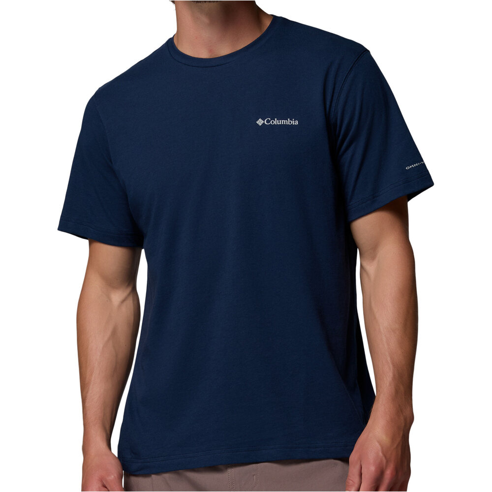 Columbia camiseta montaña manga corta hombre Thistletown Hills Short Sleeve vista frontal