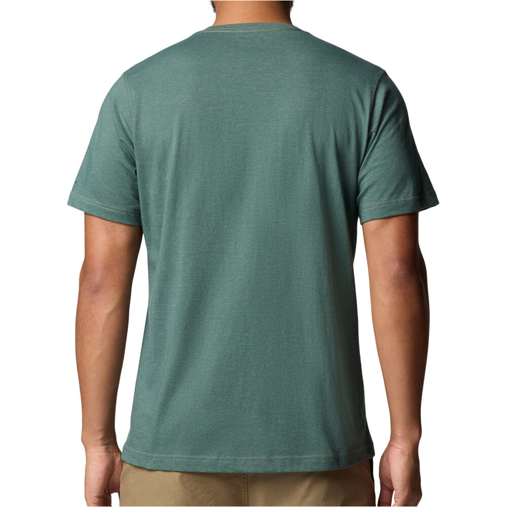 Columbia camiseta montaña manga corta hombre Thistletown Hills  Short Sleeve vista trasera