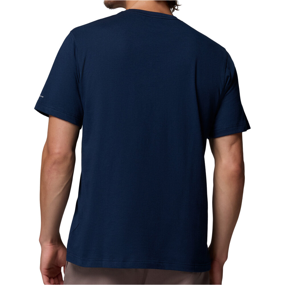 Columbia camiseta montaña manga corta hombre Thistletown Hills Short Sleeve vista trasera