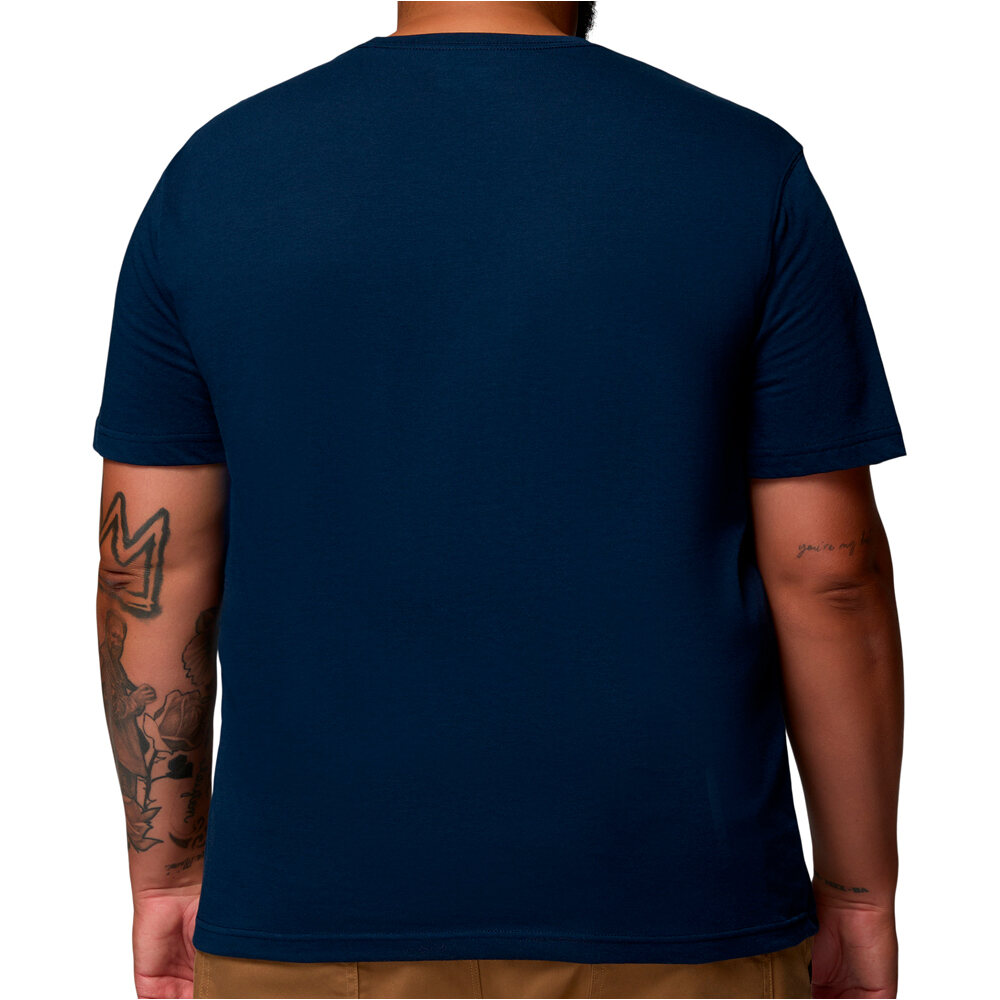 Columbia camiseta montaña manga corta hombre Thistletown Hills Short Sleeve vista trasera