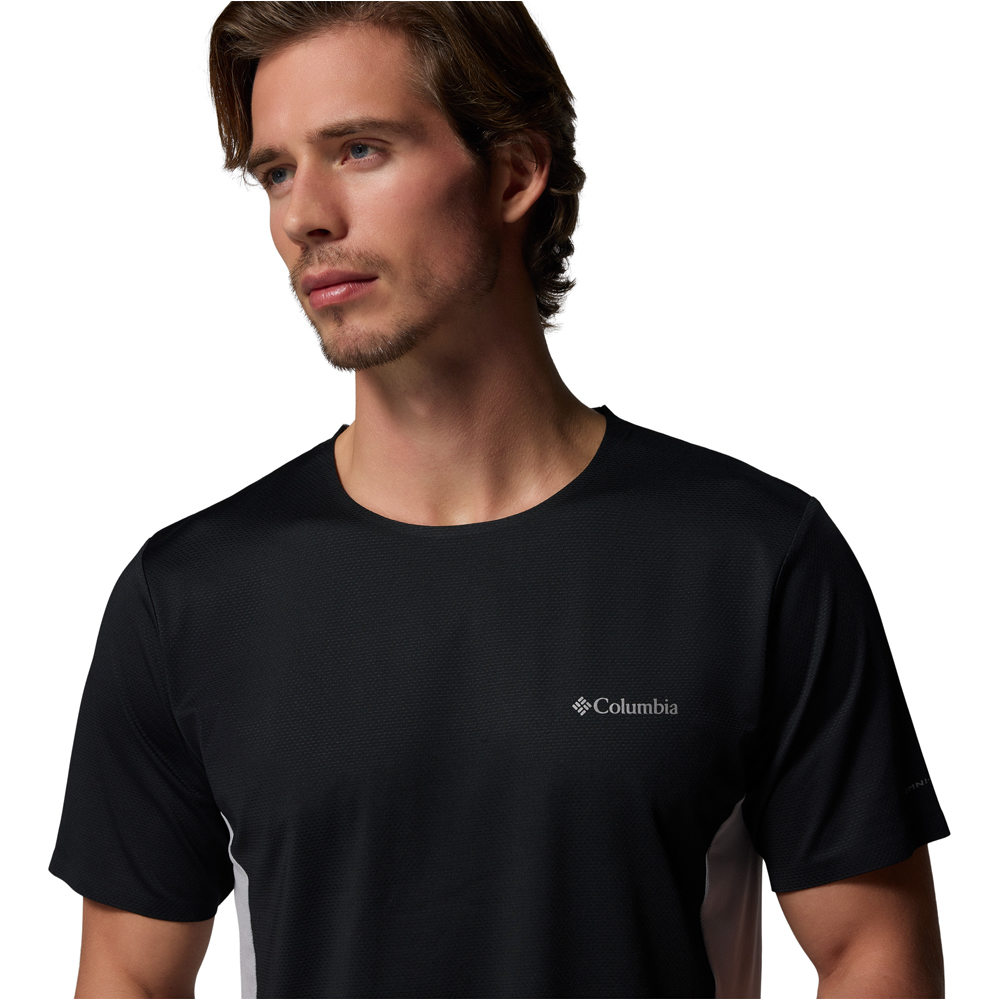 Columbia camiseta montaña manga corta hombre Three Pitch SS Crew 03