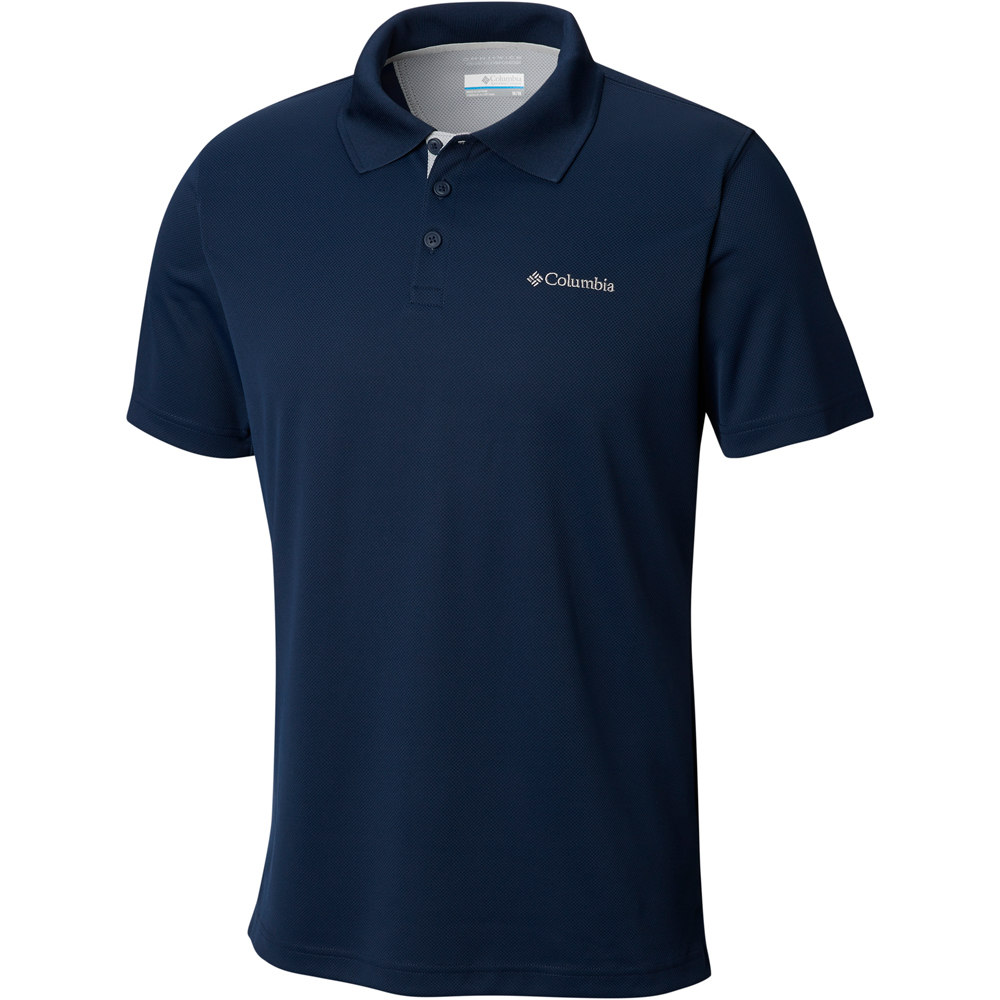 Columbia camiseta montaña manga corta hombre Utilizer Polo vista frontal