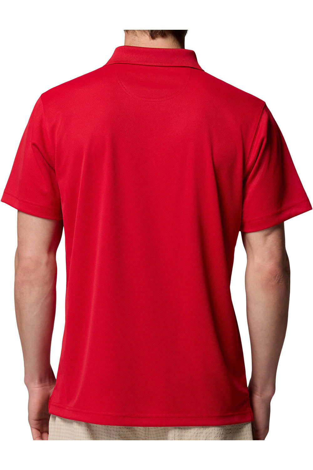 Columbia camiseta montaña manga corta hombre Utilizer Polo vista trasera