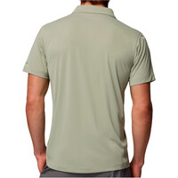 Columbia camiseta montaña manga corta hombre Zero Rules  Light Polo vista trasera