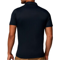 Columbia camiseta montaña manga corta hombre Zero Rules  Light Polo vista trasera