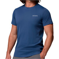 Columbia camiseta montaña manga corta hombre Zero Rules  Light SS Crew vista detalle