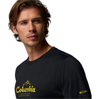 Columbia camiseta montaña manga corta hombre Zero Rules Light SS Graphic Crew 03