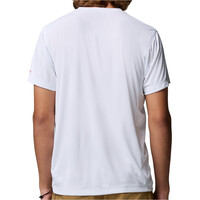 Columbia camiseta montaña manga corta hombre Zero Rules Light SS Graphic Crew vista trasera