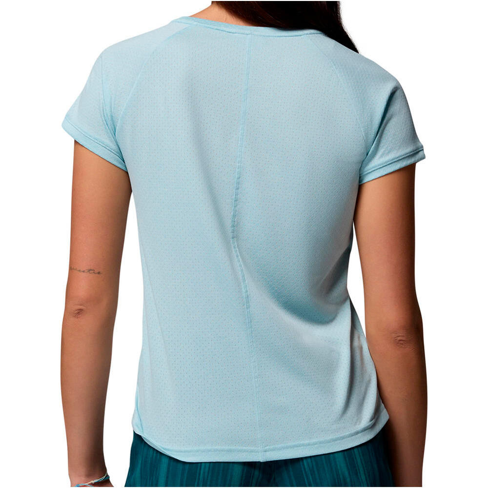 Columbia camiseta montaña manga corta mujer Bogata Bay  SS Tee vista trasera