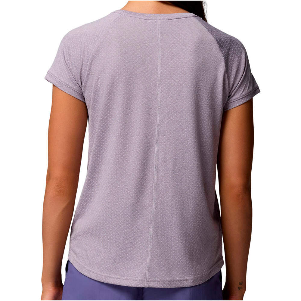 Columbia camiseta montaña manga corta mujer Bogata Bay  SS Tee vista trasera