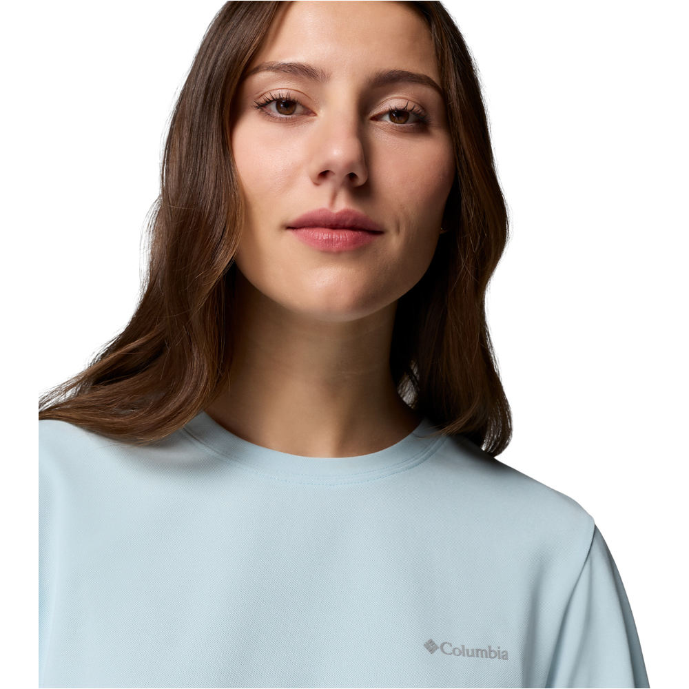 Columbia camiseta montaña manga corta mujer Chill Creek Pique SS Tee 03
