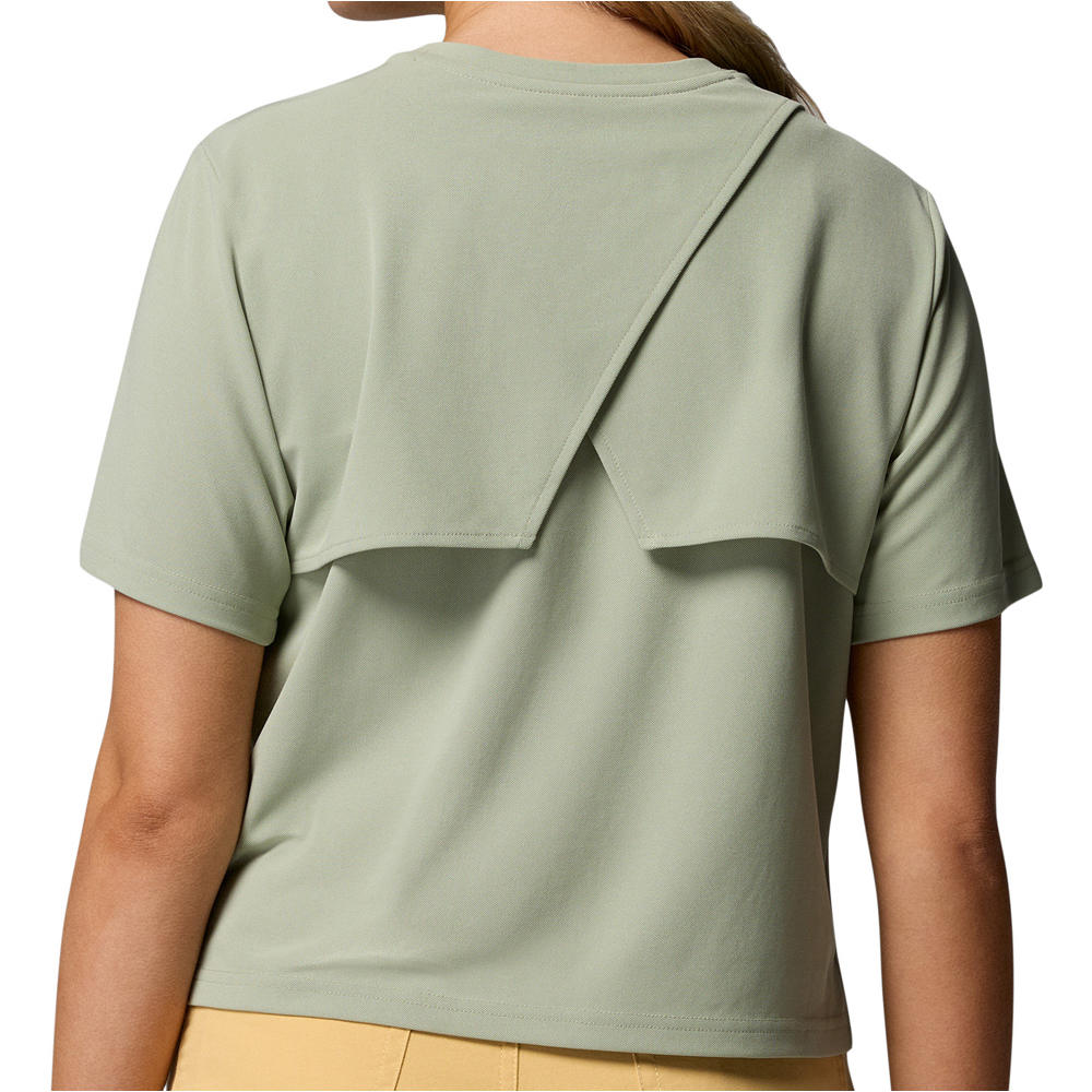 Columbia camiseta montaña manga corta mujer Chill Creek Pique SS Tee vista trasera