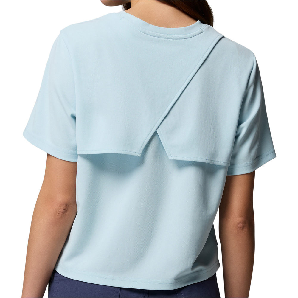 Columbia camiseta montaña manga corta mujer Chill Creek Pique SS Tee vista trasera