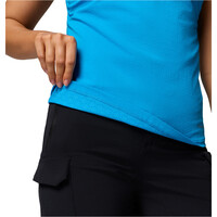Columbia camiseta montaña manga corta mujer Diamond Peak Pro Short Sleeve 05