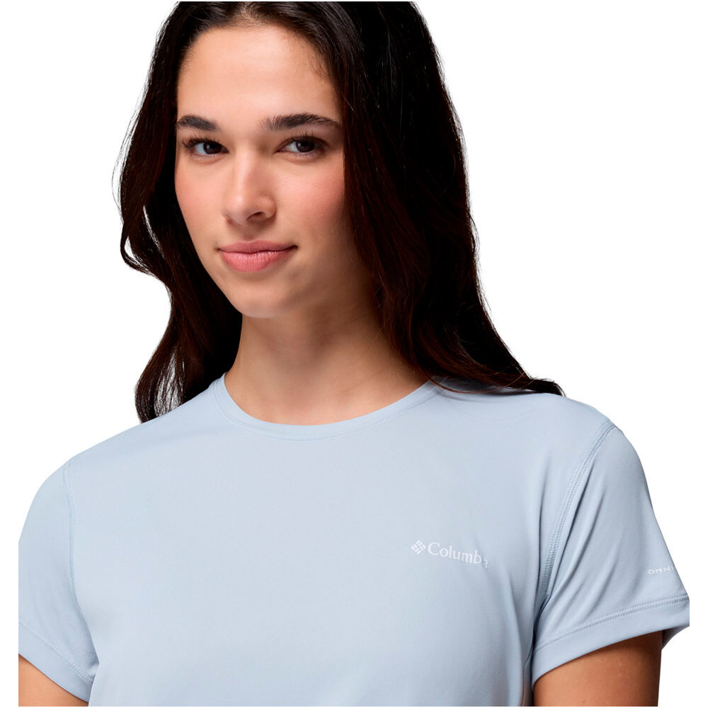 Columbia camiseta montaña manga corta mujer Zero Rules  Light SS Crew 03