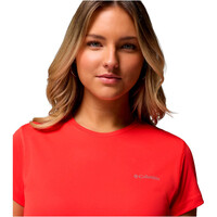 Columbia camiseta montaña manga corta mujer Zero Rules  Light SS Crew 03
