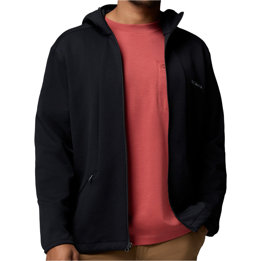 Columbia camiseta montaña manga larga hombre Columbia Tech Spacer Knit Hoodie 03