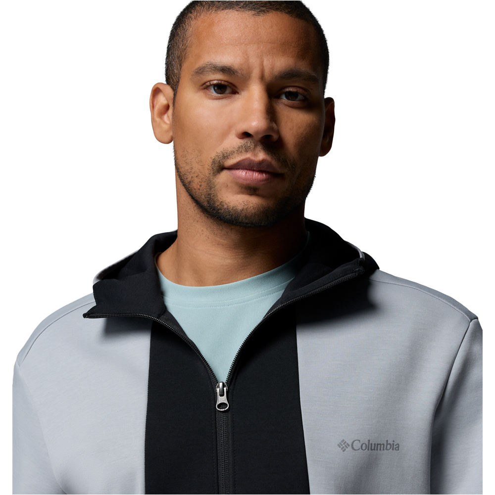 Columbia camiseta montaña manga larga hombre Columbia Tech Spacer Knit Hoodie 04