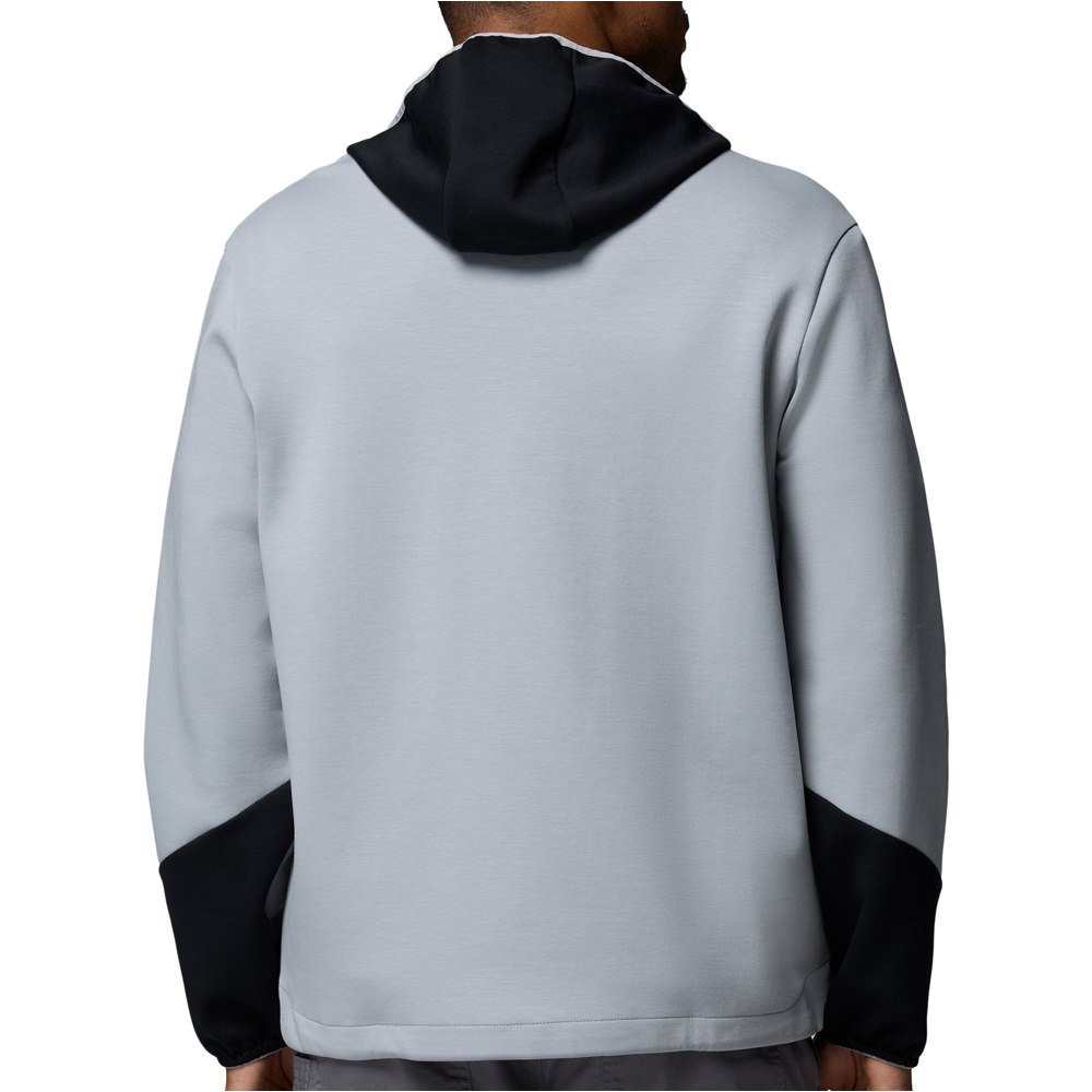 Columbia camiseta montaña manga larga hombre Columbia Tech Spacer Knit Hoodie vista trasera
