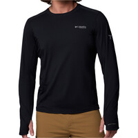 Columbia camiseta montaña manga larga hombre Diamond Peak Pro Long Sleeve Crew vista frontal