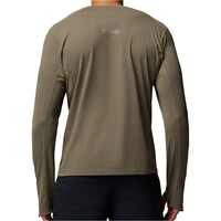 Columbia camiseta montaña manga larga hombre Diamond Peak Pro Long Sleeve Crew vista trasera