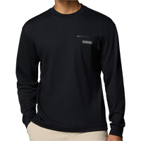 Columbia camiseta montaña manga larga hombre Echo Passage LS Crew vista frontal
