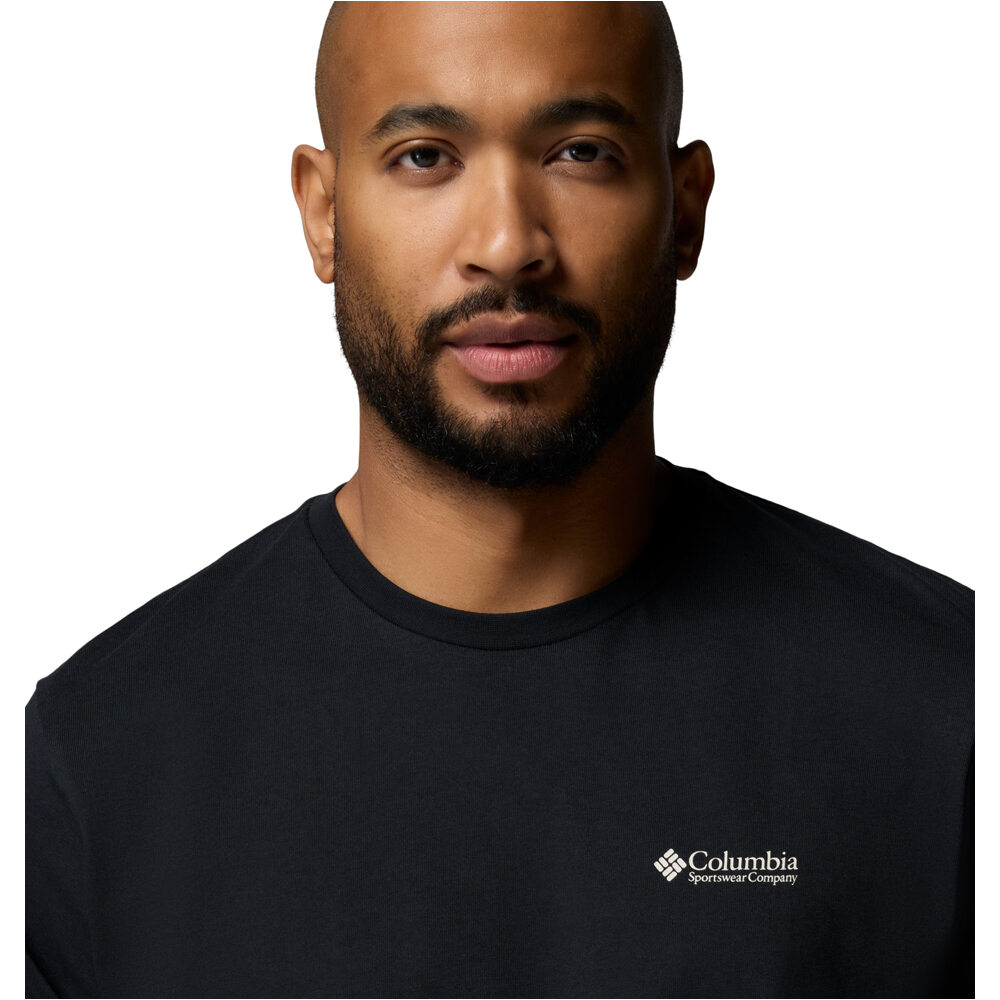 Columbia camiseta montaña manga larga hombre Explorers Canyon Long Sleeve T-Shirt vista detalle