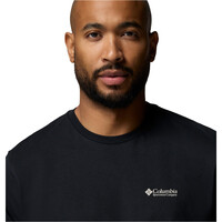 Columbia camiseta montaña manga larga hombre Explorers Canyon Long Sleeve T-Shirt vista detalle