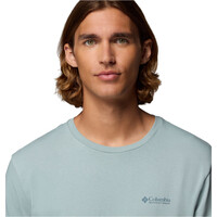 Columbia camiseta montaña manga larga hombre Explorers Canyon Long Sleeve T-Shirt vista detalle