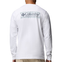 Columbia camiseta montaña manga larga hombre Explorers Canyon Long Sleeve T-Shirt vista trasera
