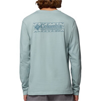 Columbia camiseta montaña manga larga hombre Explorers Canyon Long Sleeve T-Shirt vista trasera