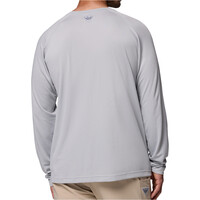 Columbia camiseta montaña manga larga hombre PFG Solar Stream LS vista trasera