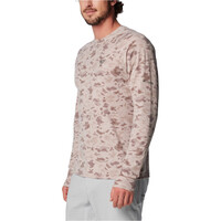 Columbia camiseta montaña manga larga hombre PFG Uncharted Long Sleeve vista detalle