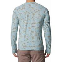 Columbia camiseta montaña manga larga hombre PFG Uncharted Long Sleeve vista trasera