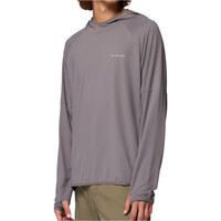 Columbia camiseta montaña manga larga hombre Skien Valley Hoodie vista detalle