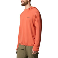 Columbia camiseta montaña manga larga hombre Skien Valley Hoodie vista detalle
